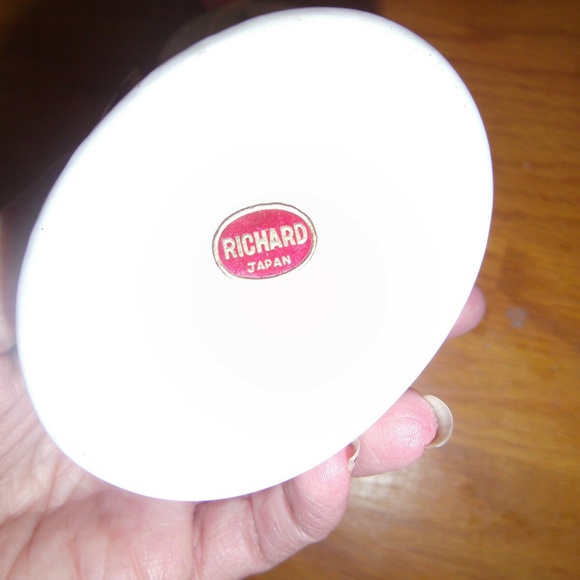 Andre Richard Japan Porcelain Trinket Box Floral D - Picture 3 of 8